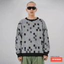 Noforty Project Oversize Knittwear Crewneck Oreo Grey