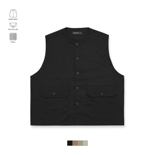 Image of Noforty Project Oversize Vest Fermo