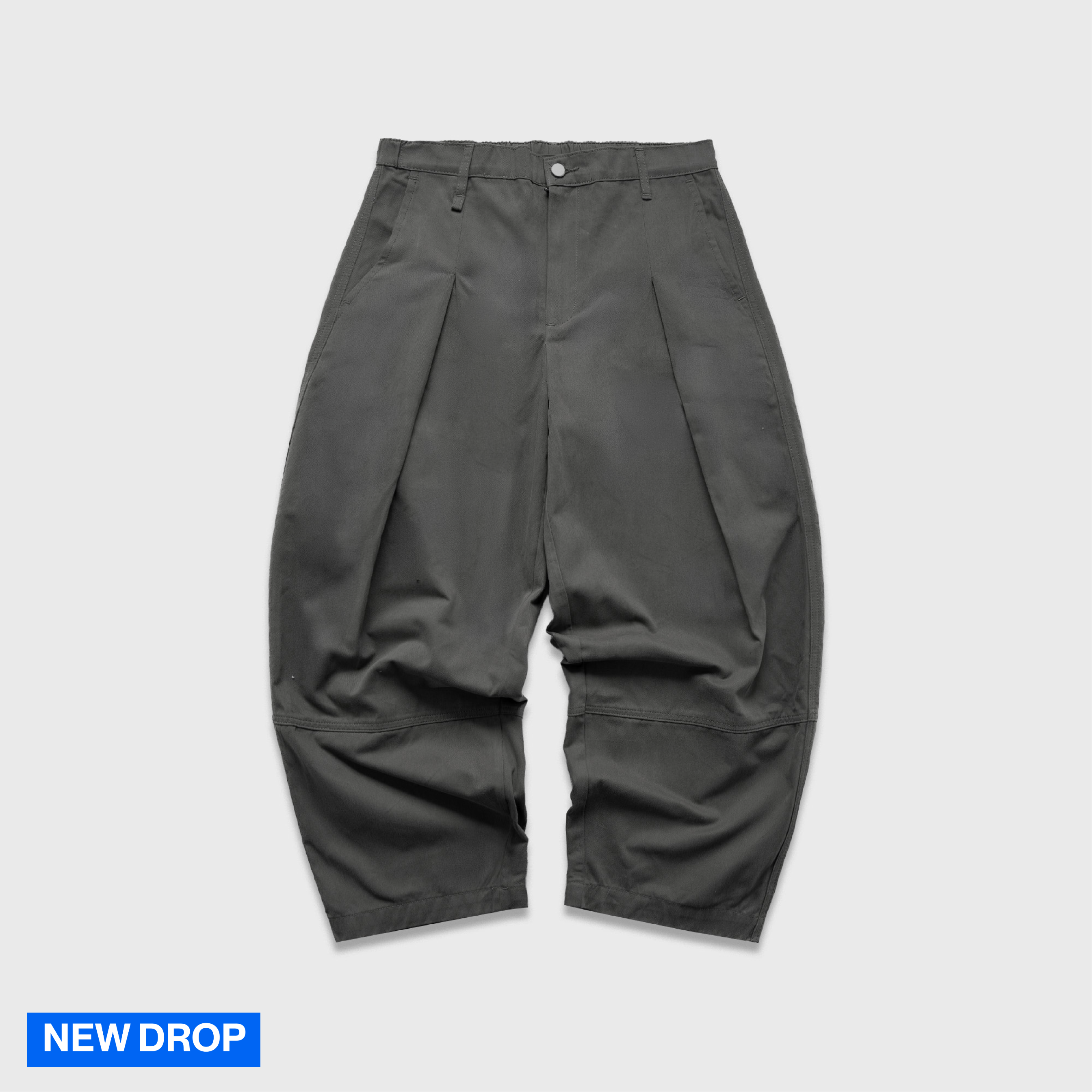 Noforty Project Loose Long Pants Sakani Dark Grey
