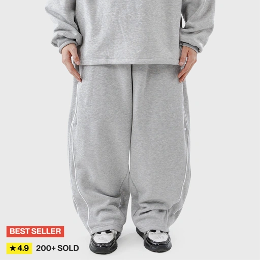 Noforty Project Baggy Sweat Pants Alfred Misty