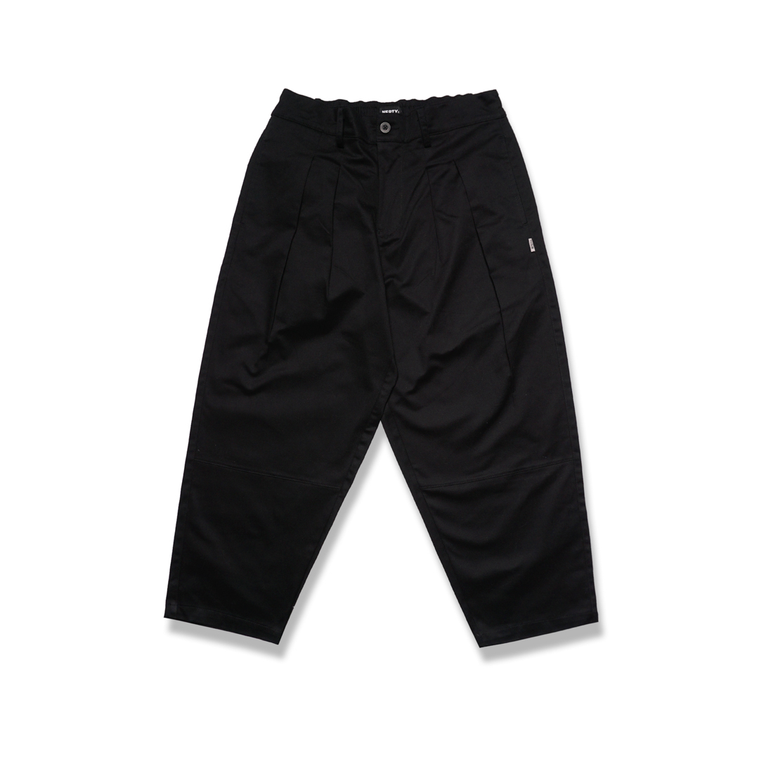 NOFORTY TAPPERED PANTS BLACK