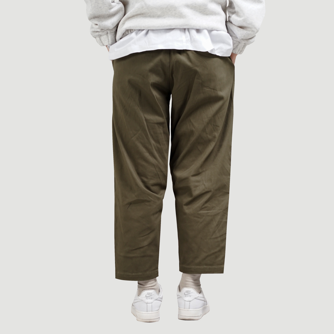 NOFORTY TAPPERED PANTS OLIVE