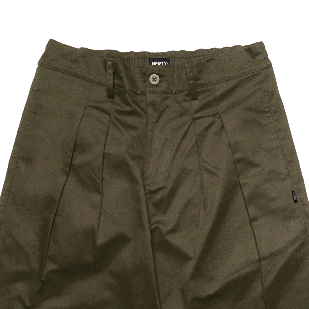 NOFORTY TAPPERED PANTS OLIVE