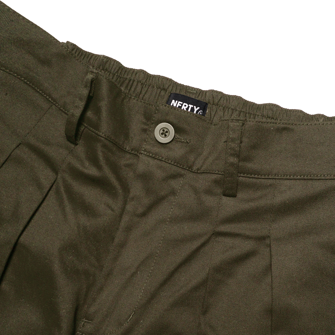 NOFORTY TAPPERED PANTS OLIVE
