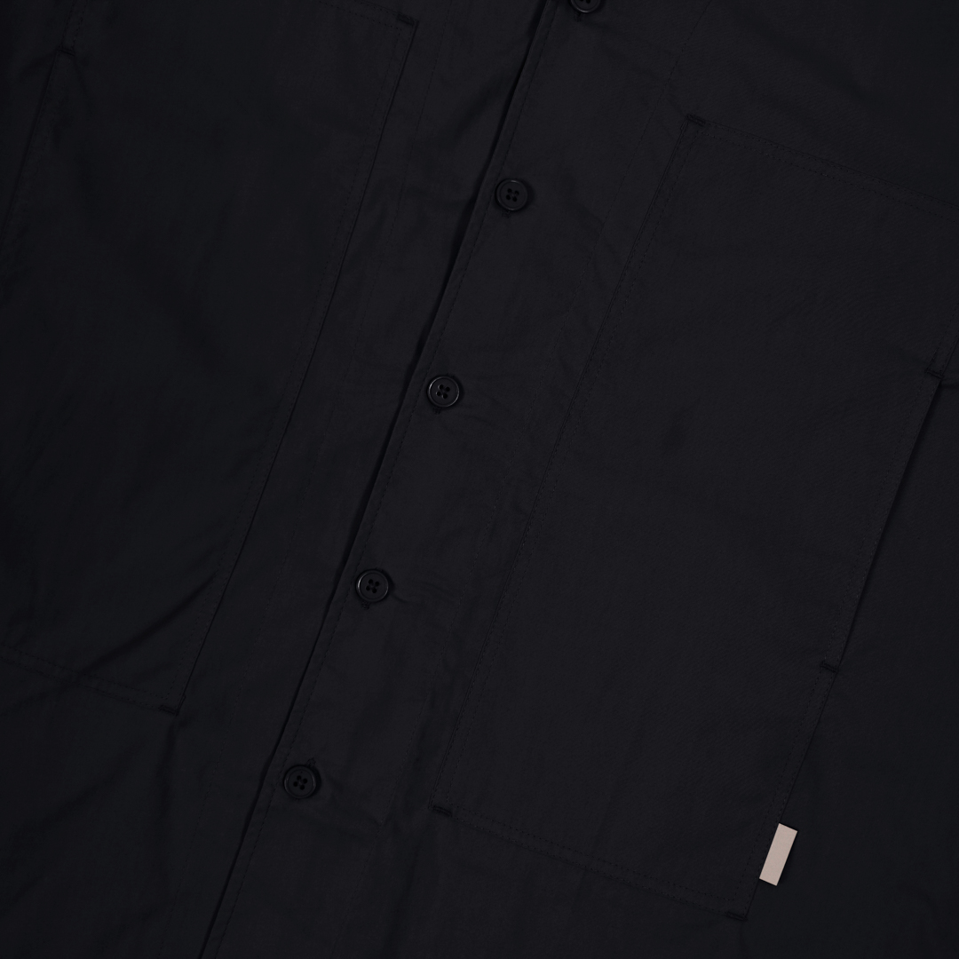 Kemeja Bowling Oversize Yaba Shirt Black