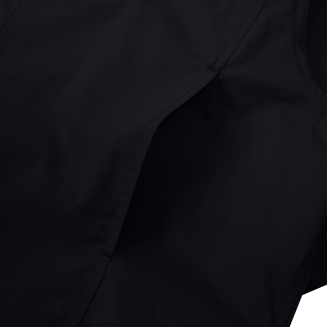 Kemeja Bowling Oversize Yaba Shirt Black