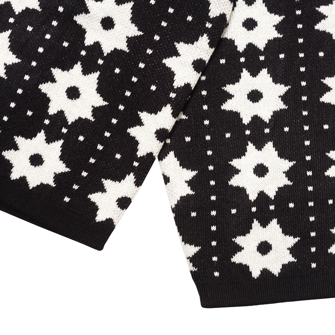 BOWLER LOOSE KNIT CARDIGAN BLACK