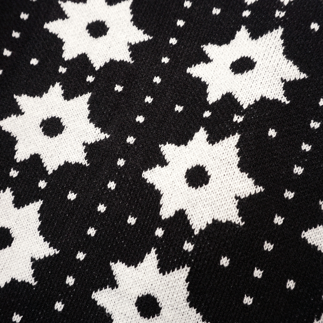 BOWLER LOOSE KNIT CARDIGAN BLACK