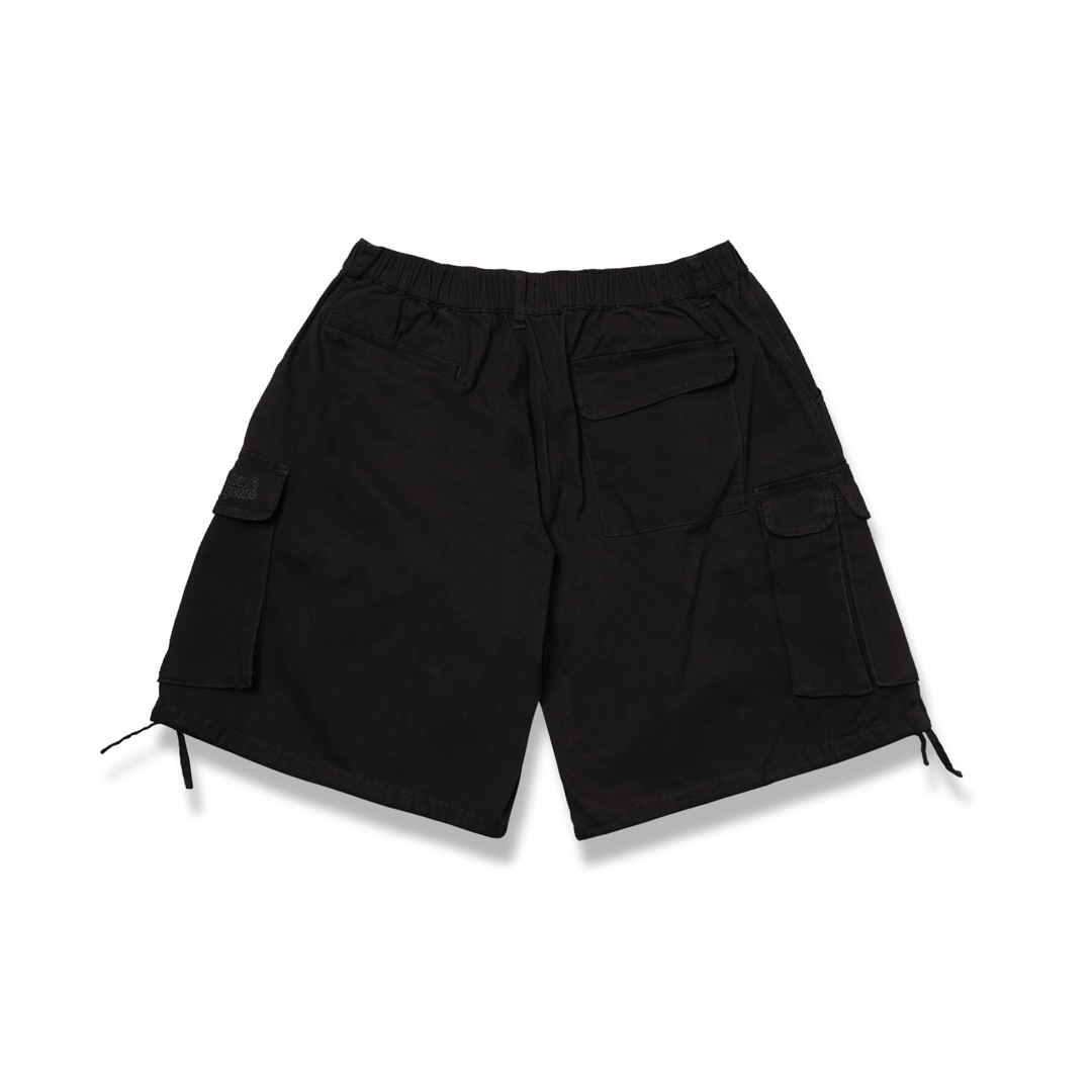 Noforty Tappin Cargo WIDE PANTS black