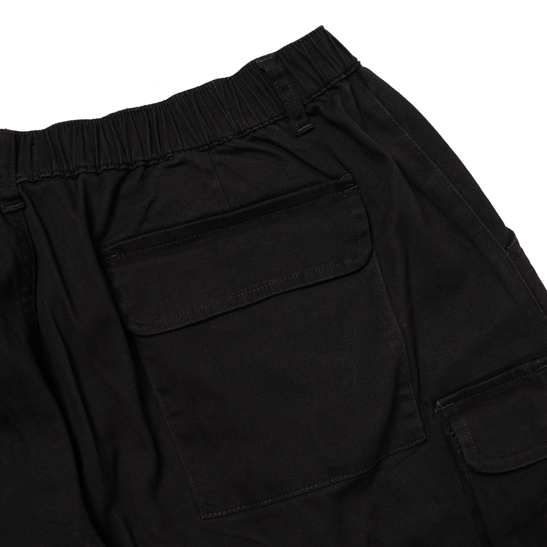 Noforty Tappin Cargo WIDE PANTS black