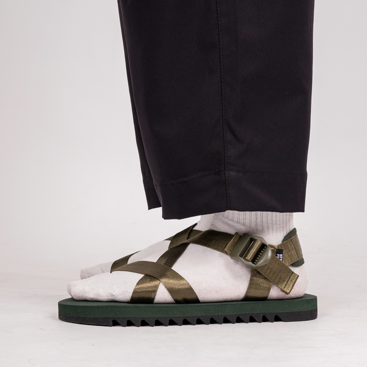 Nofoty Project Akira Sandals Olive