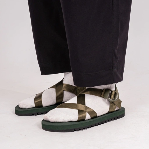 Image of Nofoty Project Akira Sandals Olive