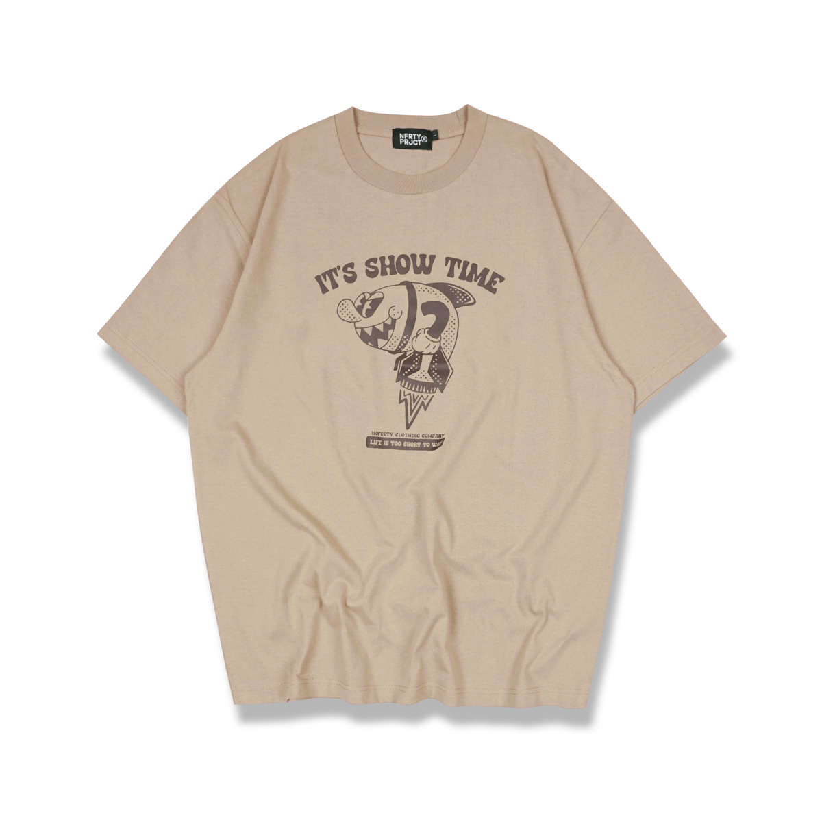 Noforty Oversize Tshirt Missile Brown