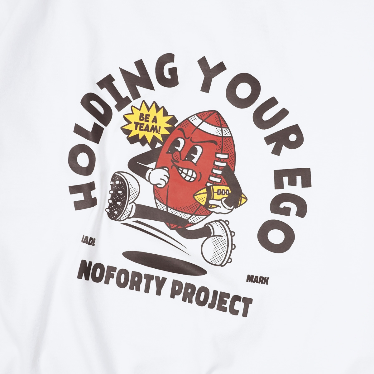 Noforty Oversize Tshirt Ego White