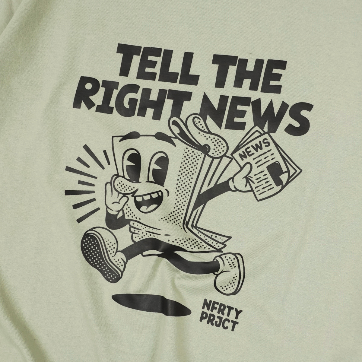 Noforty Oversize Tshirt News Sage