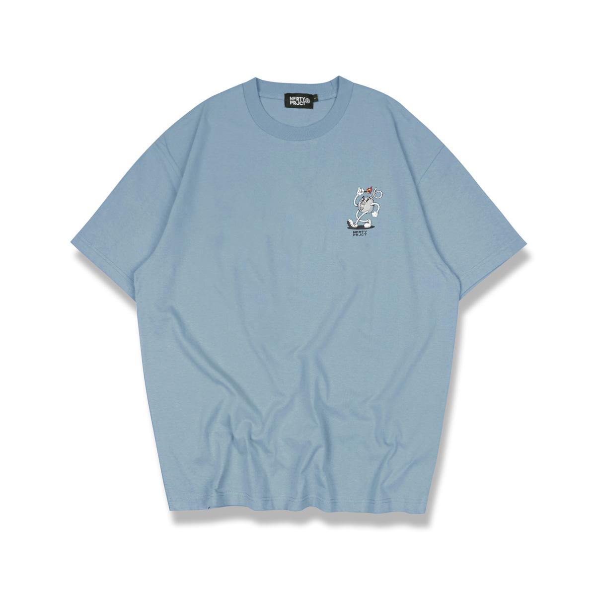 Noforty Oversize Tshirt Passion Dusty Blue
