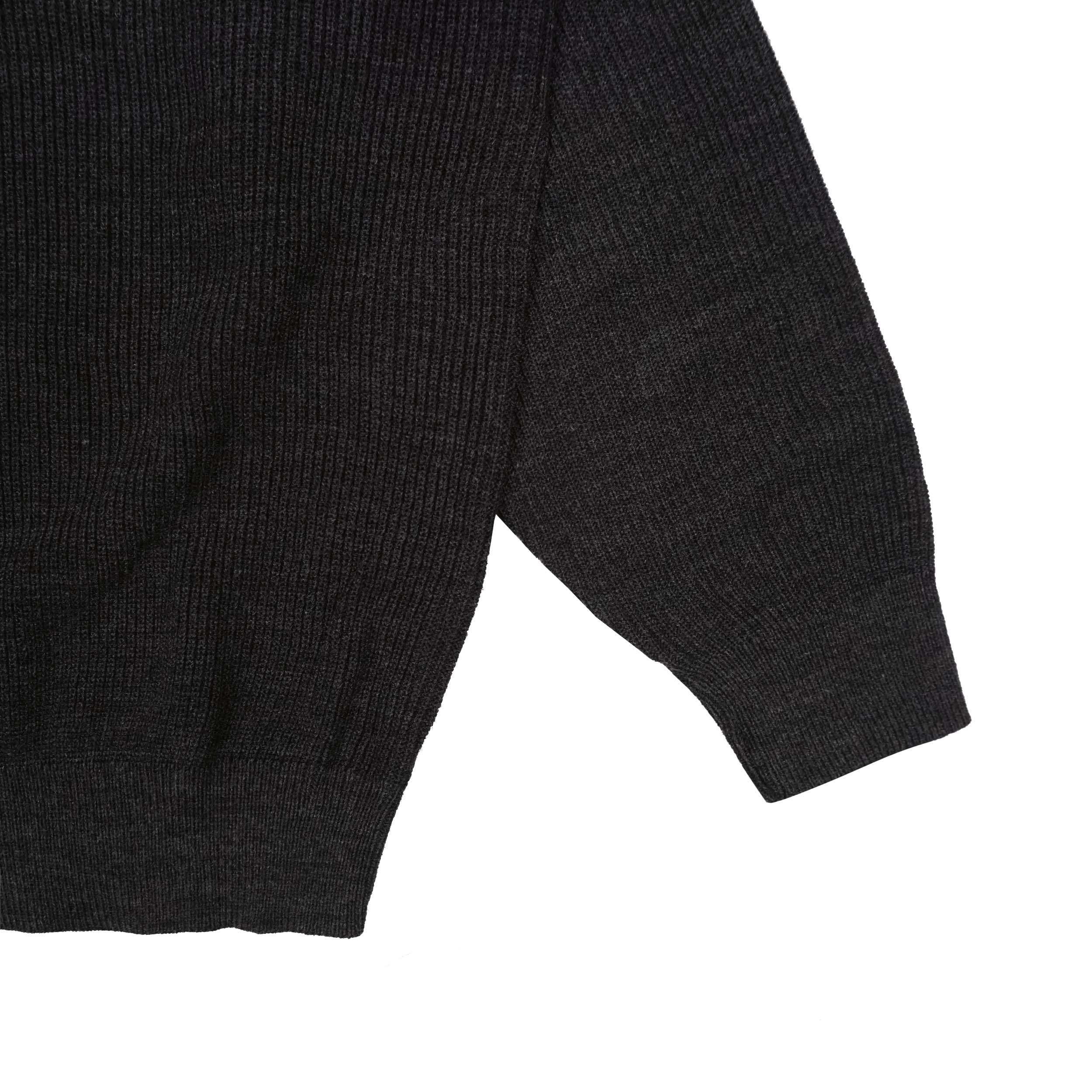 Noforty Project Loose Knit Sweater Katou Dark Grey