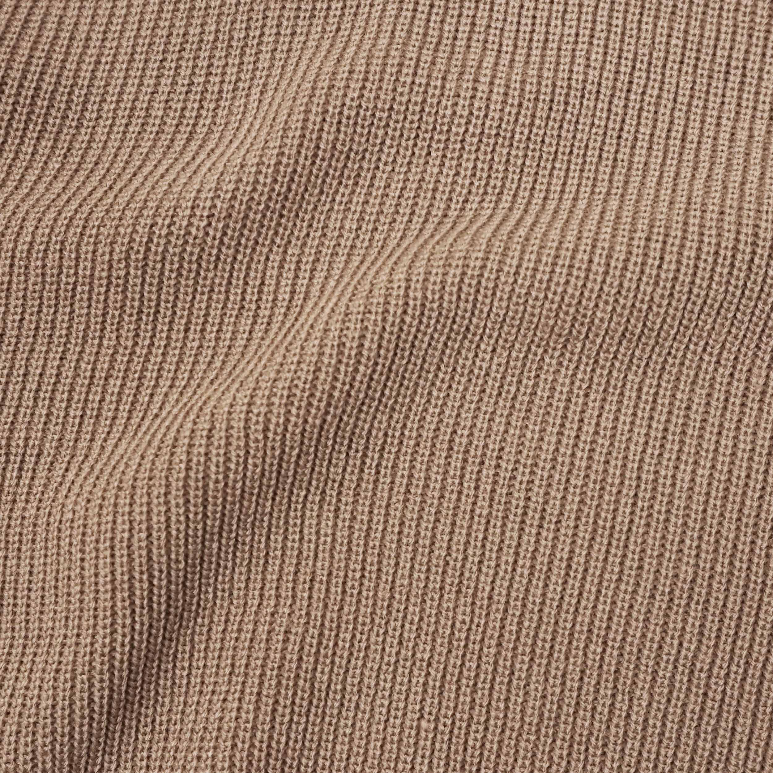 Noforty Project Loose Knit Sweater Katou Brown