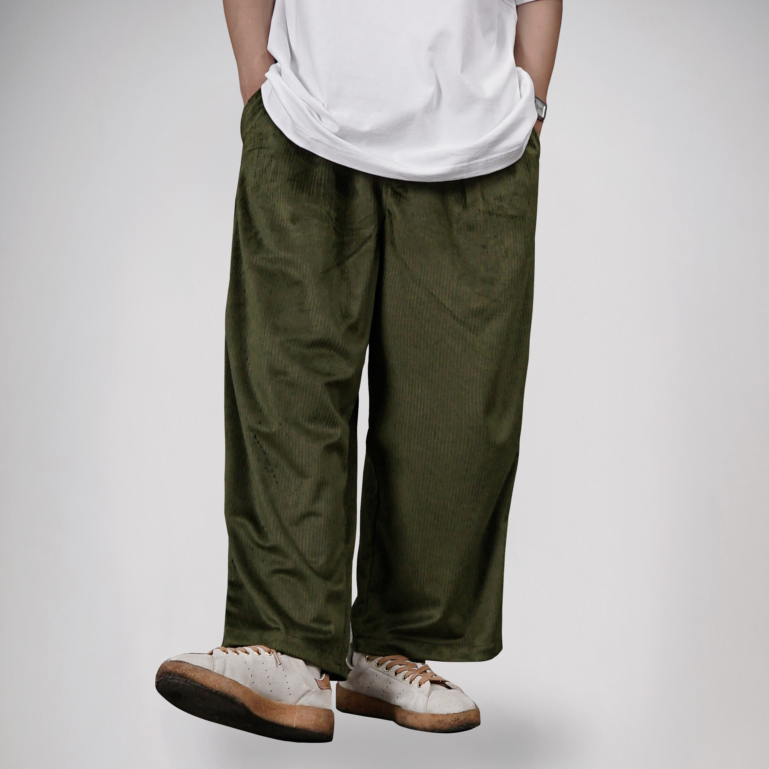 Noforty Project Baggy Pants Heidy Olive