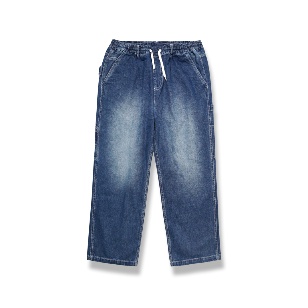 Noforty Project Baggy Pants Craph Light Blue