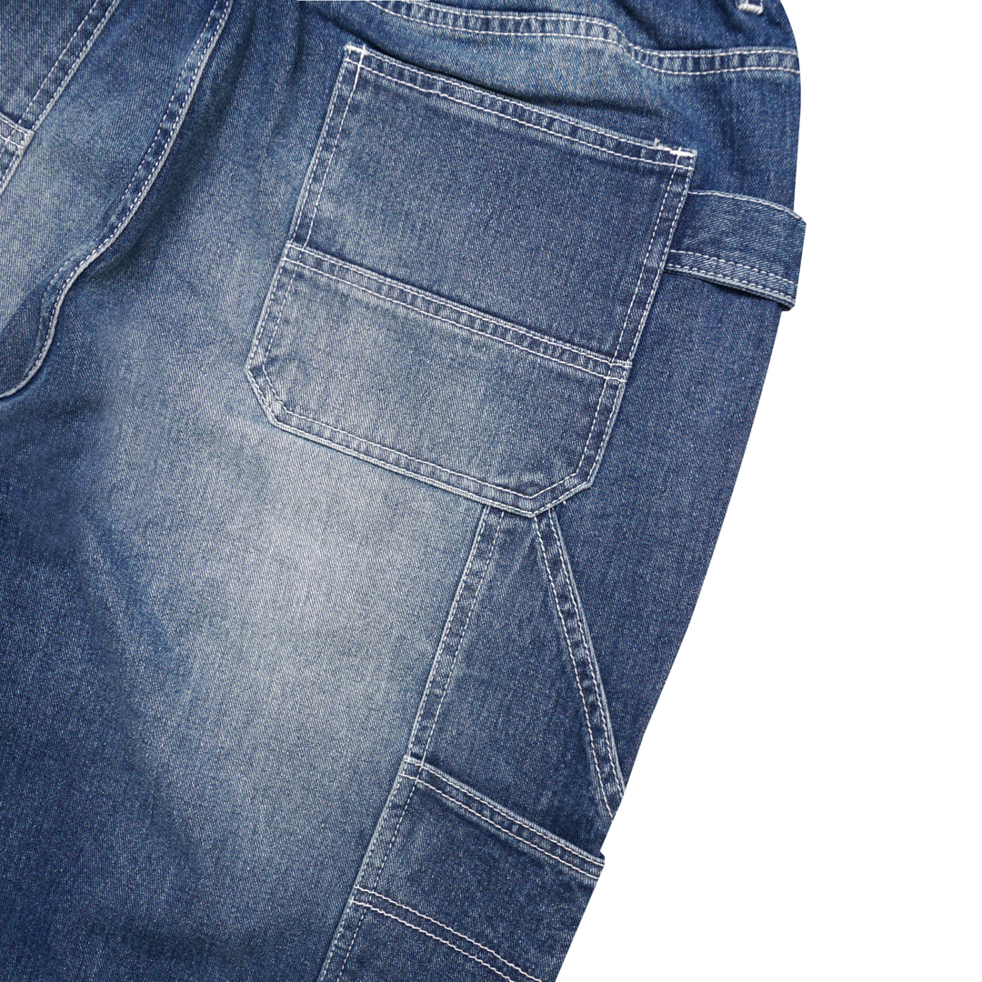 Noforty Project Baggy Pants Craph Light Blue
