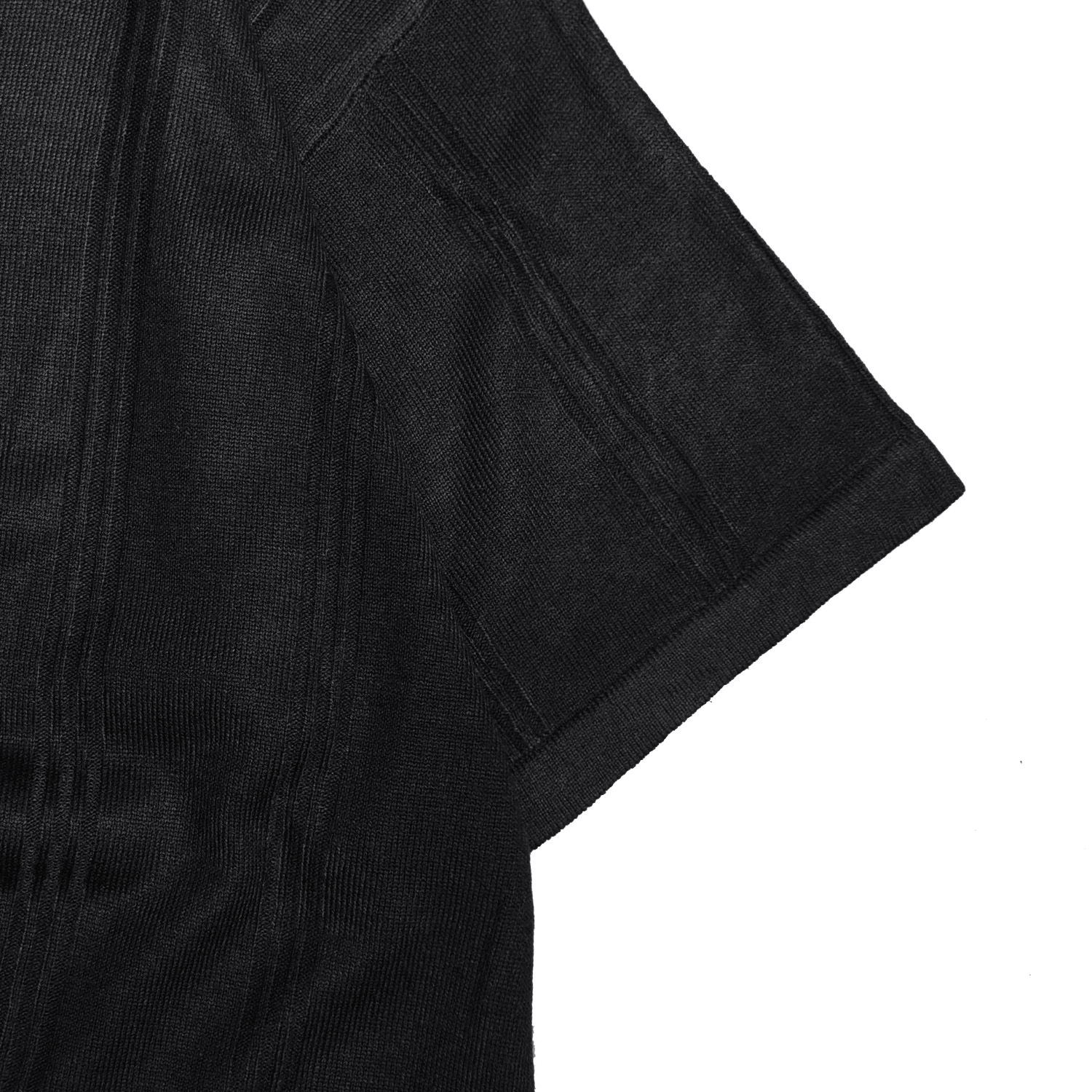 Noforty Project Oversize Polo Knit Declan Black