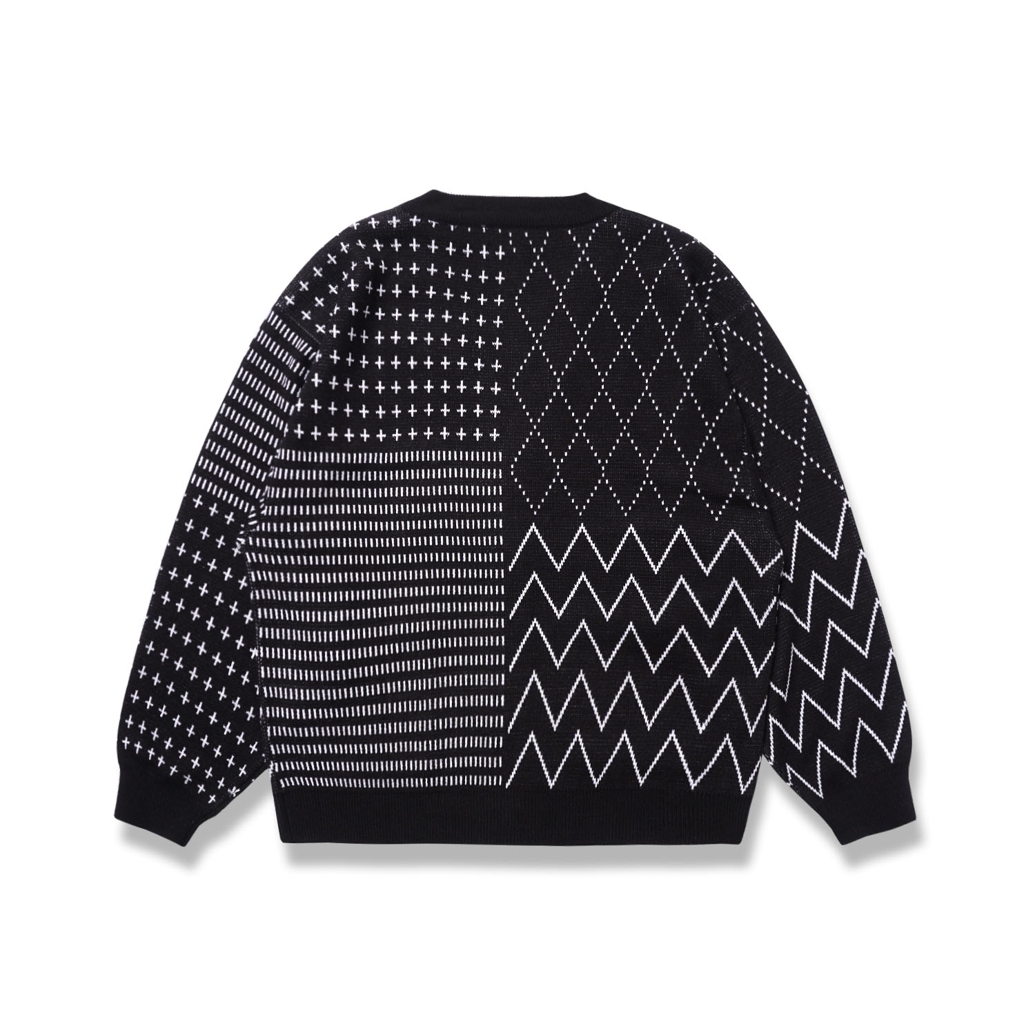 Noforty Project Loose Knit Cardigan Sirco Black