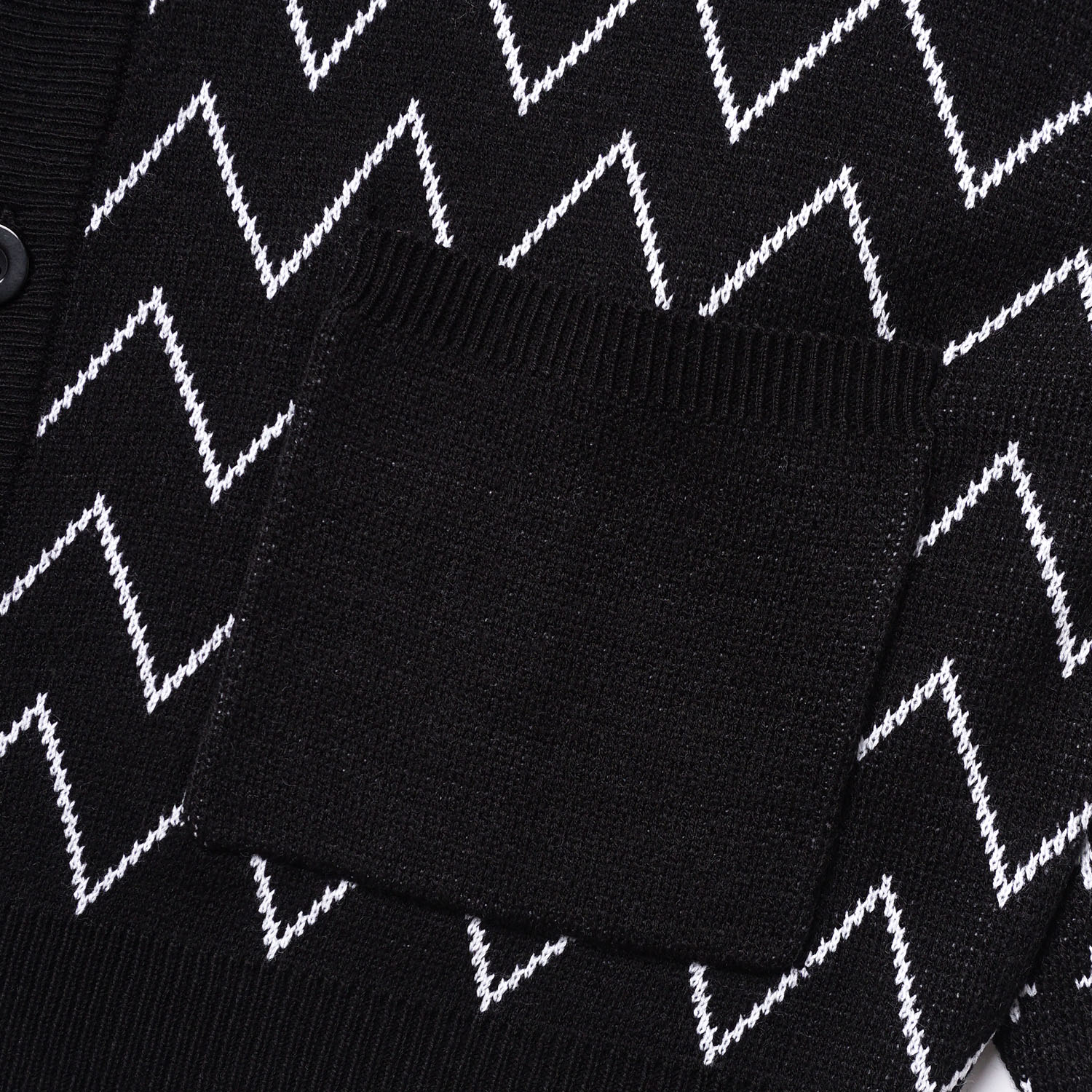Noforty Project Loose Knit Cardigan Sirco Black