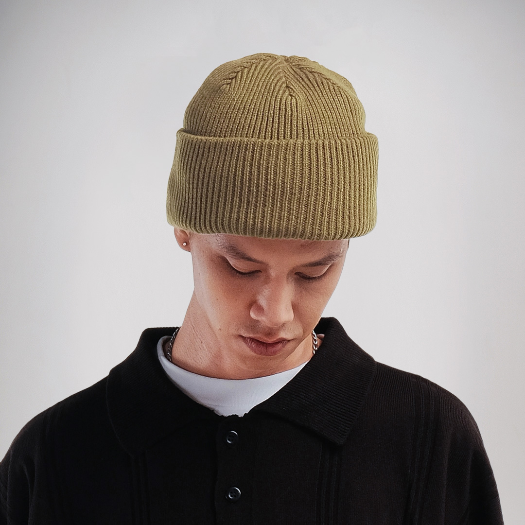 Noforty Project Beanie Hat Tuckle Cream