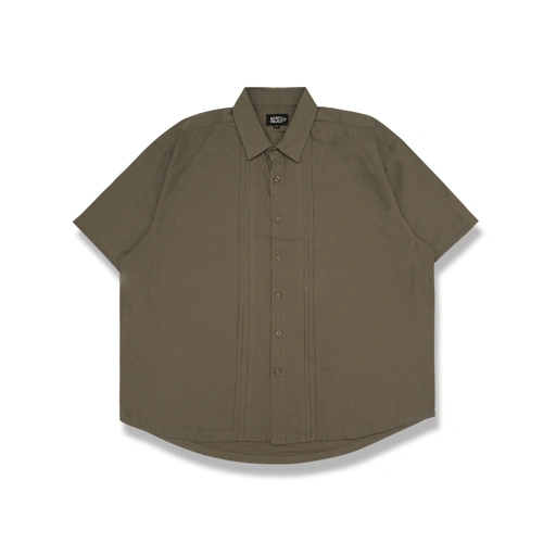 Image of Noforty Project Oversize Short Shirt Radian Olive