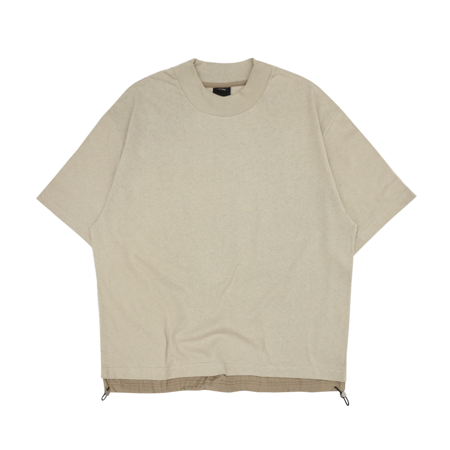 Noforty Project Oversize Tshirt Oblique Beidge