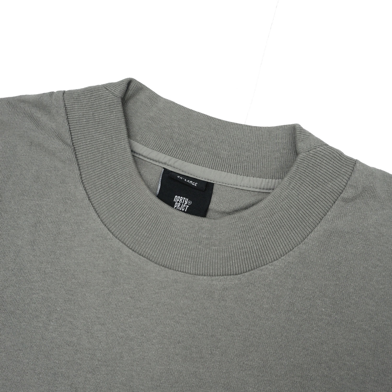 Noforty Project Oversize Tshirt Oblique Grey