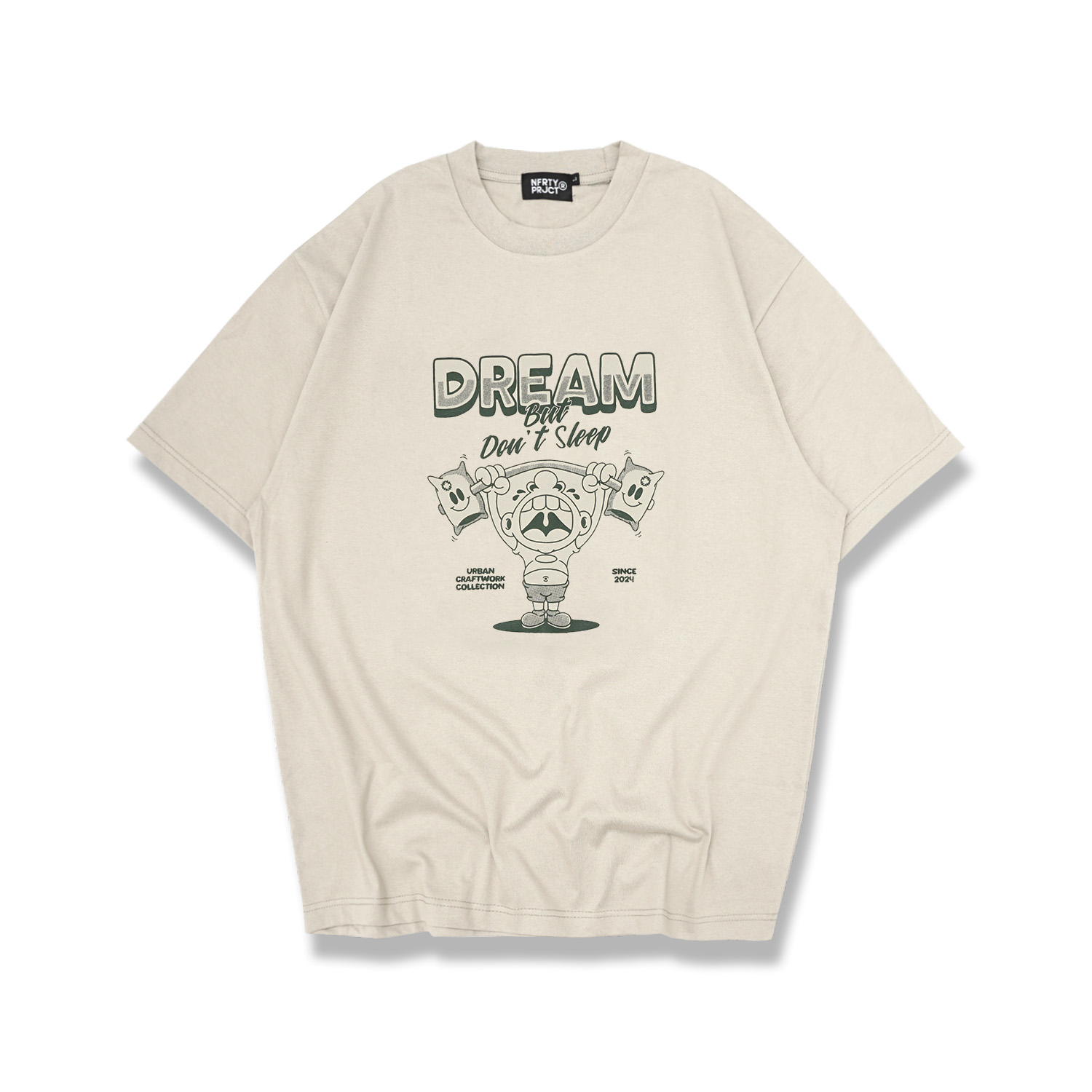 Noforty Project Oversize Tshirt Dream Cream