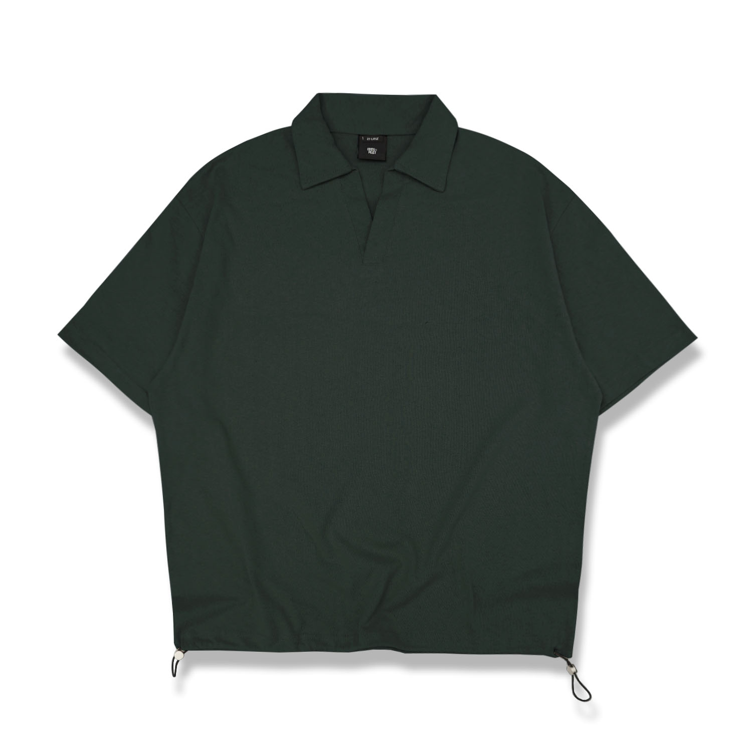 Noforty Project Oversize Poloshirt Luminer Army