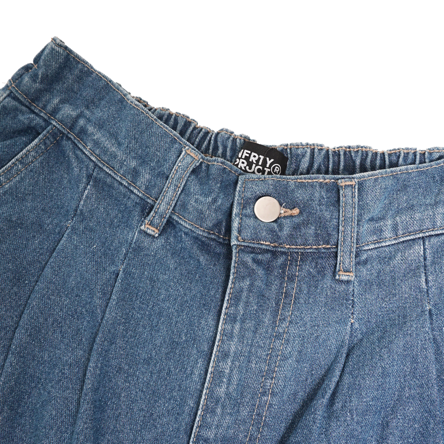 Noforty Project Balloon Short Pants Daigo Medium Blue