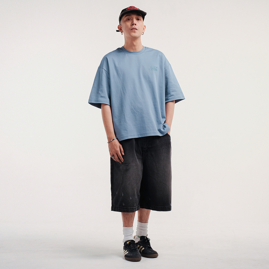 Noforty Project Oversize Tshirt Daijobu Blue