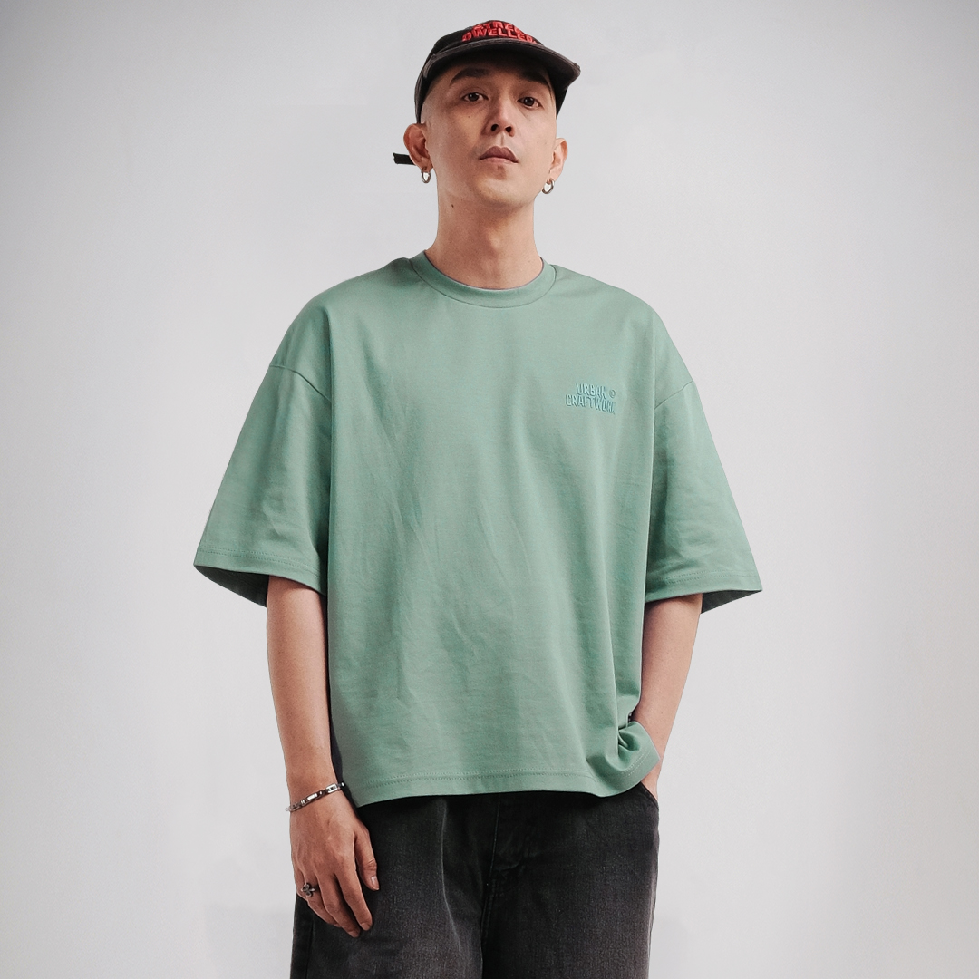 Noforty Project Oversize Tshirt Daijobu Rustic Green