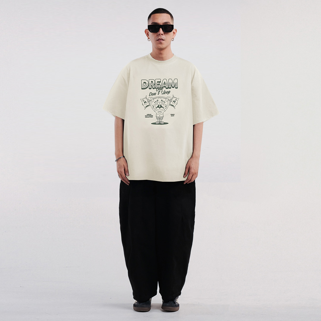 Noforty Project Oversize Tshirt Dream Cream