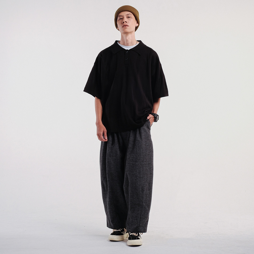 Noforty Project Balloon Long Pants Jiro Grey