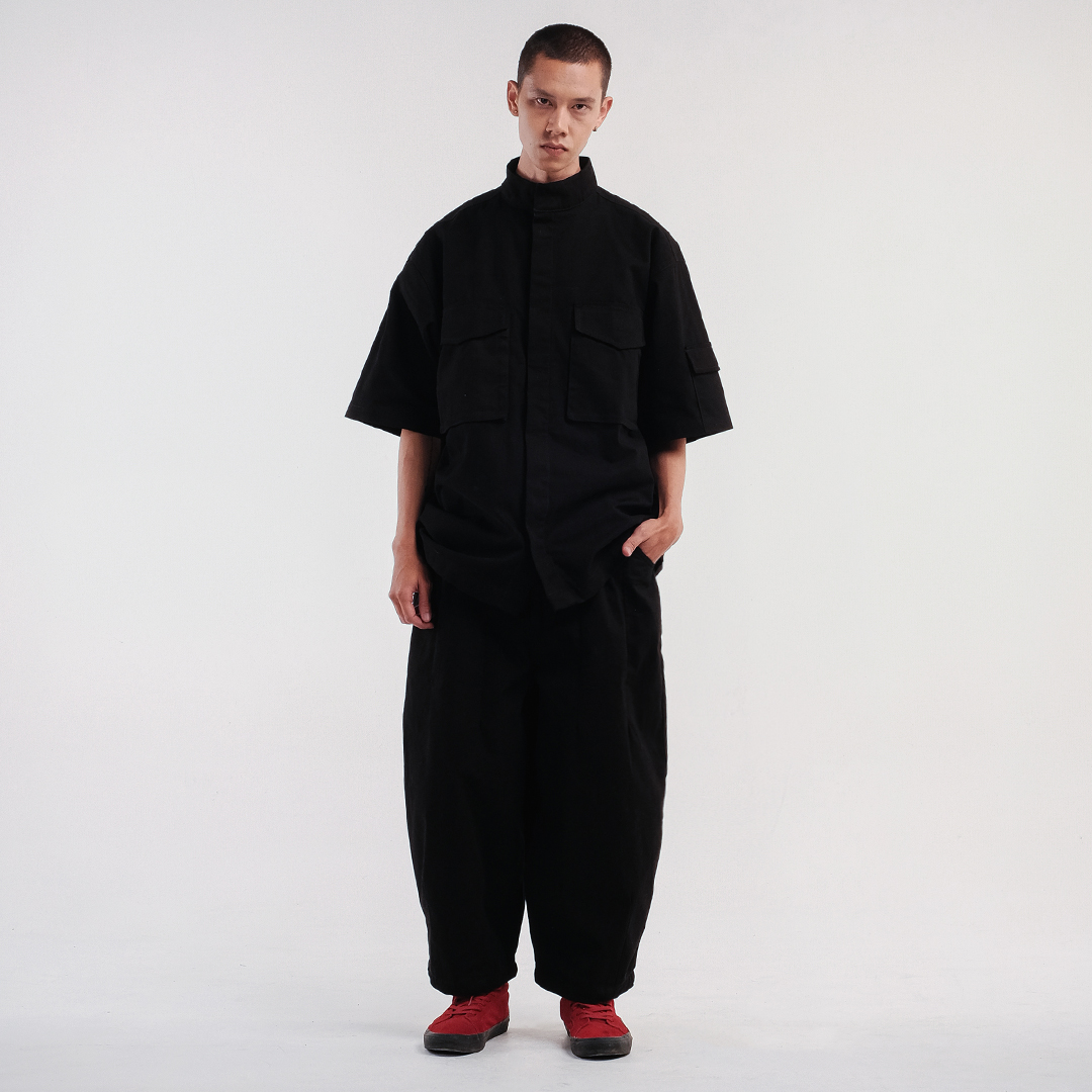 Noforty Project Oversize Short Jacket Juno Black