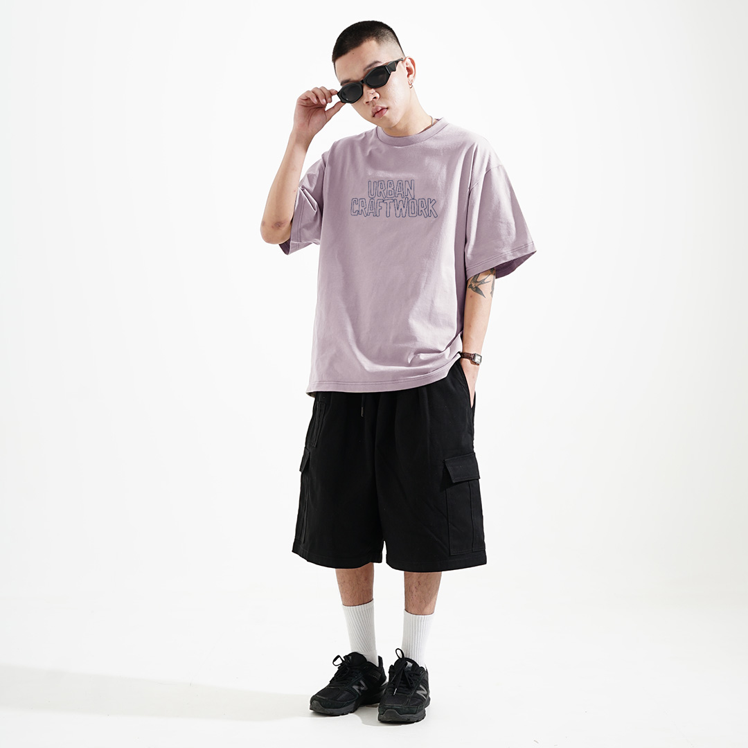 Noforty Project Oversize Tshirt Bravo Lilac