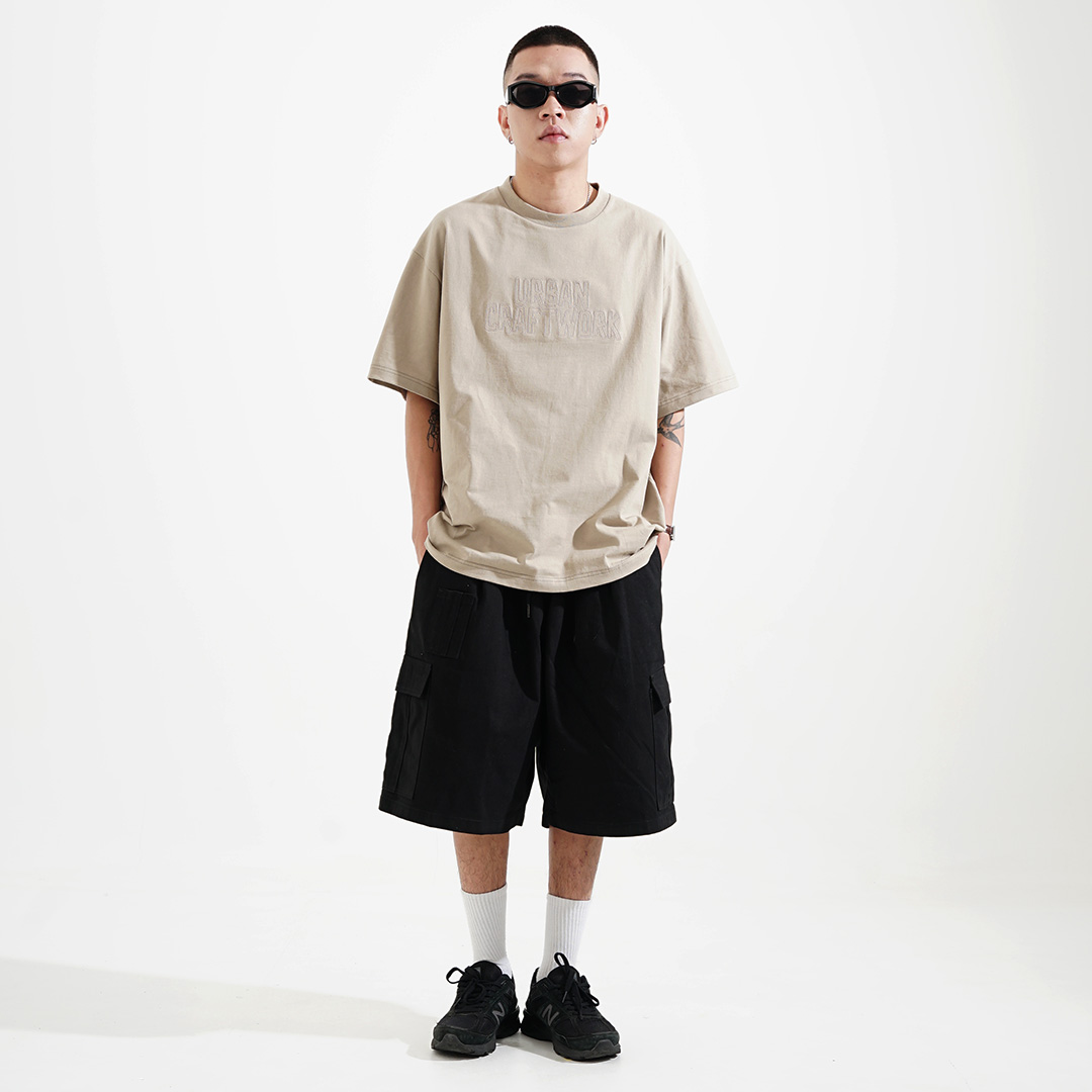 Noforty Project Oversize Tshirt Bravo Brown