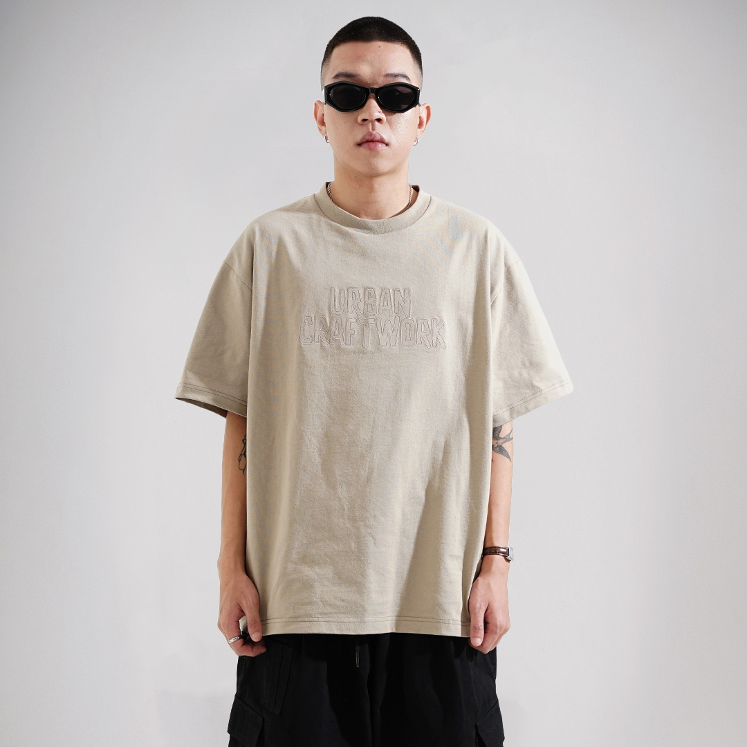 Noforty Project Oversize Tshirt Bravo Brown