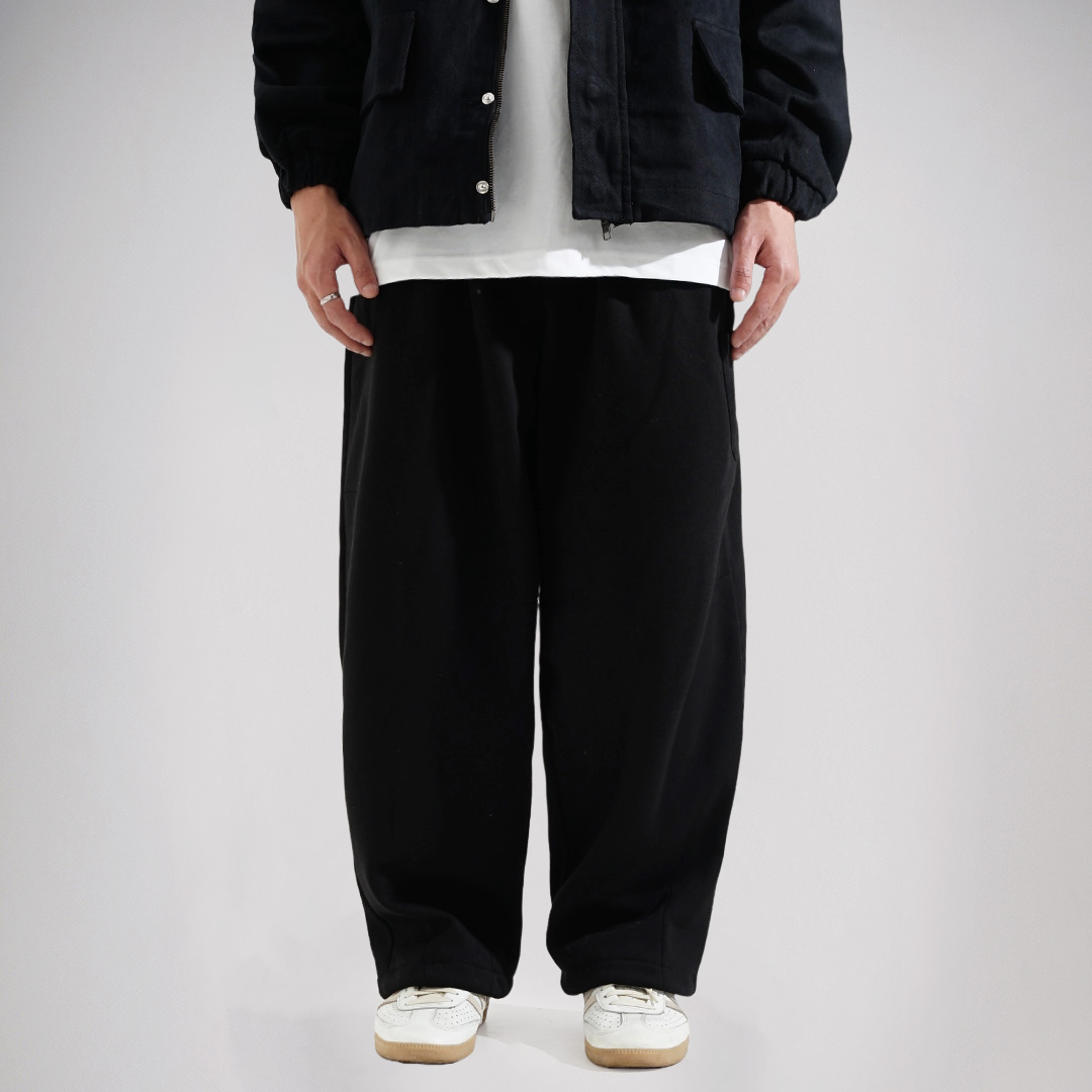 NOFORTY PROJECT - WOOF PANTS BLACK