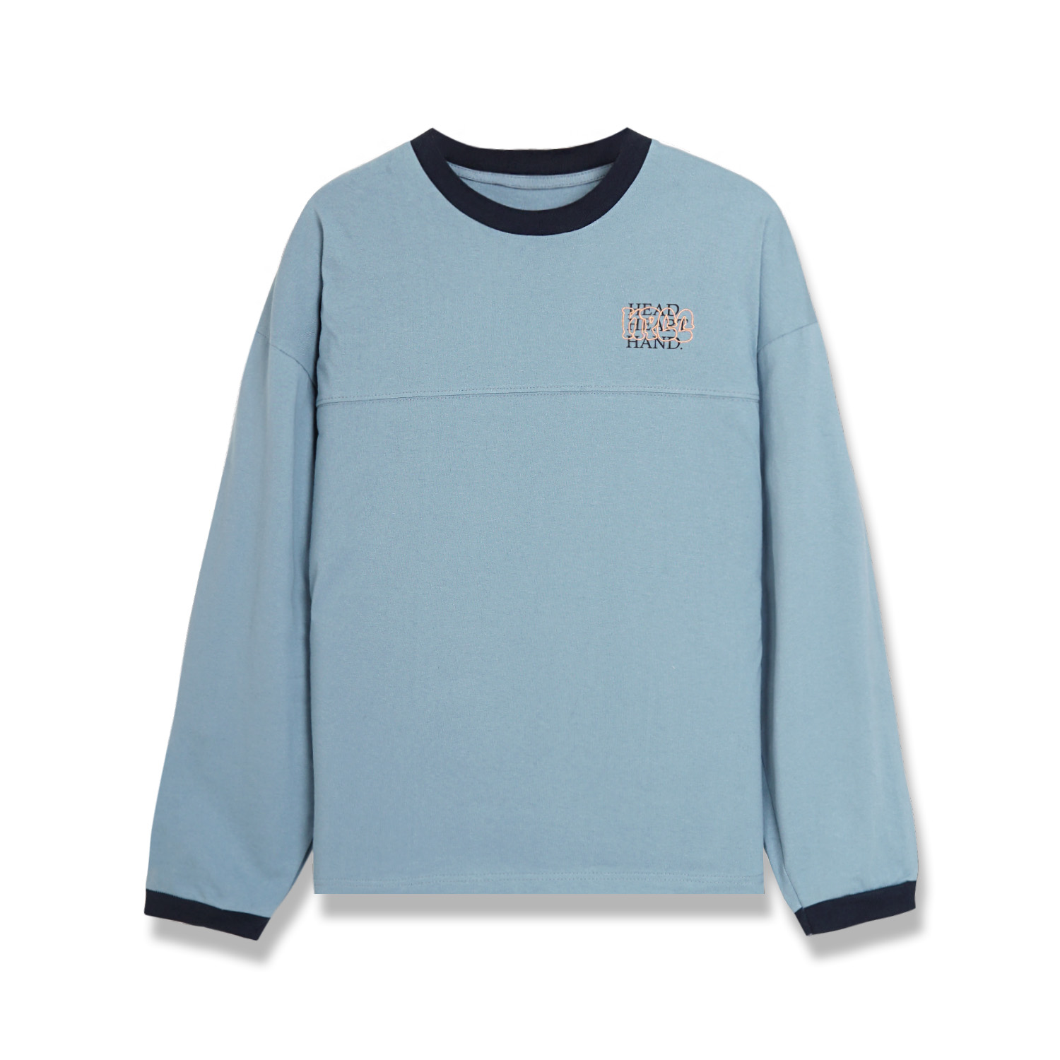 Noforty Project Oversize Long Sleeve Gregory Blue