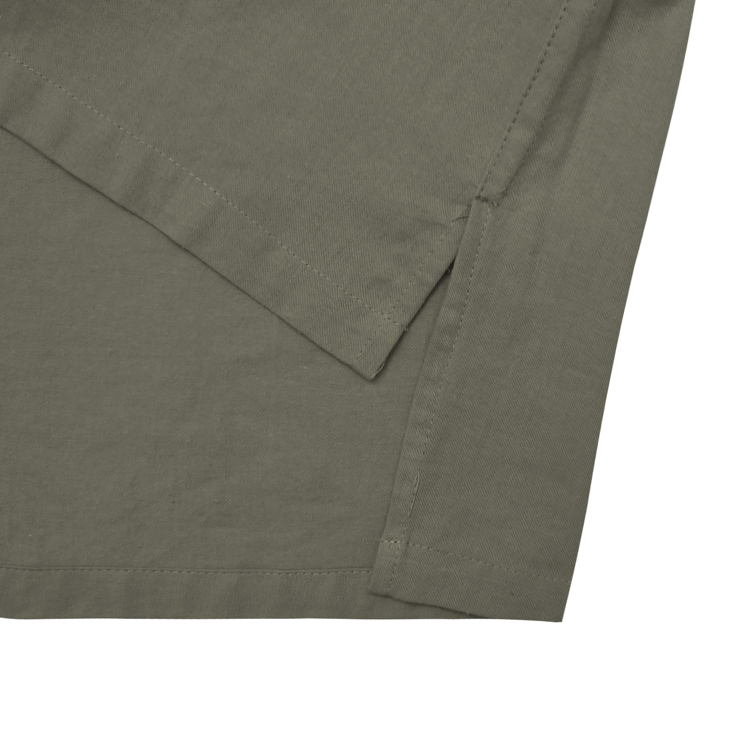 Noforty Project Oversize Colarless Shirt Ramsey Olive