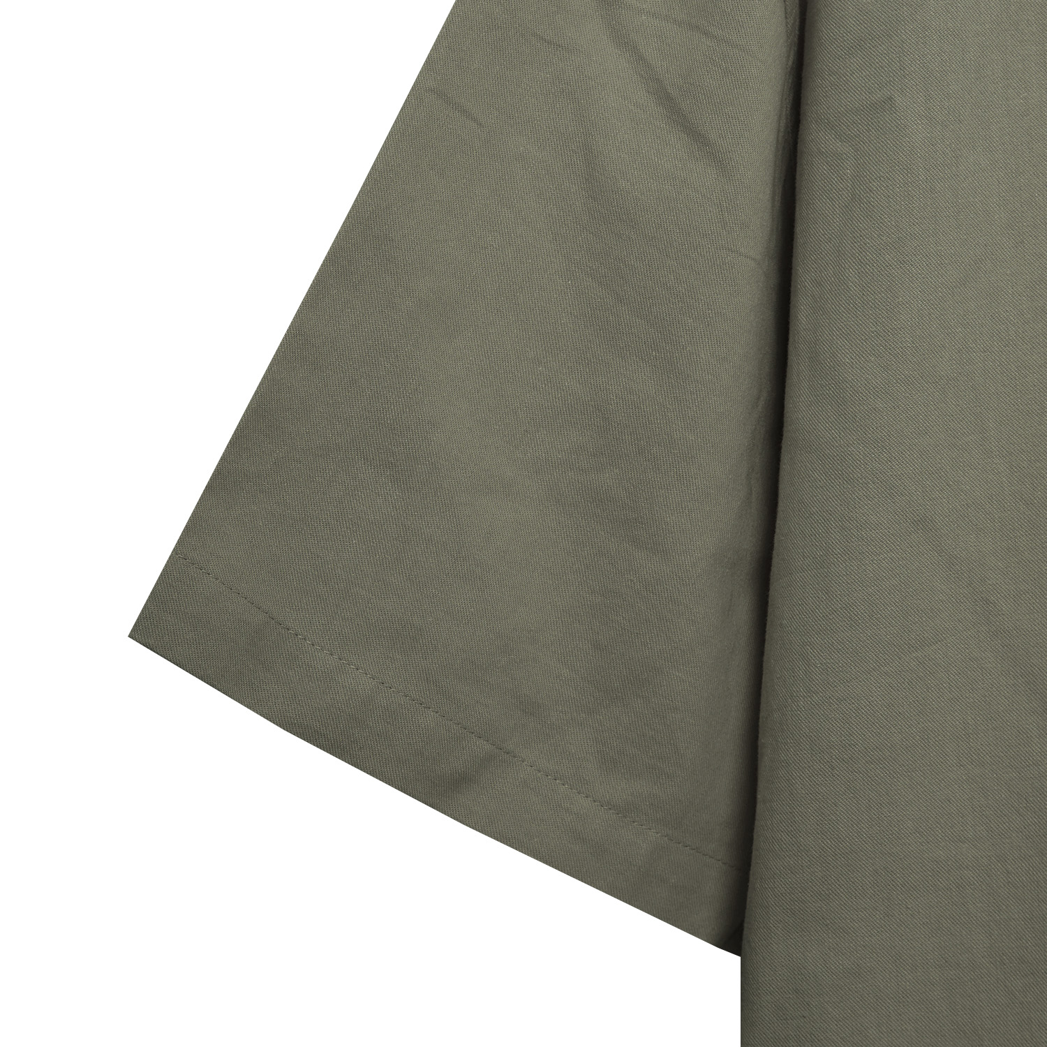 Noforty Project Oversize Colarless Shirt Ramsey Olive