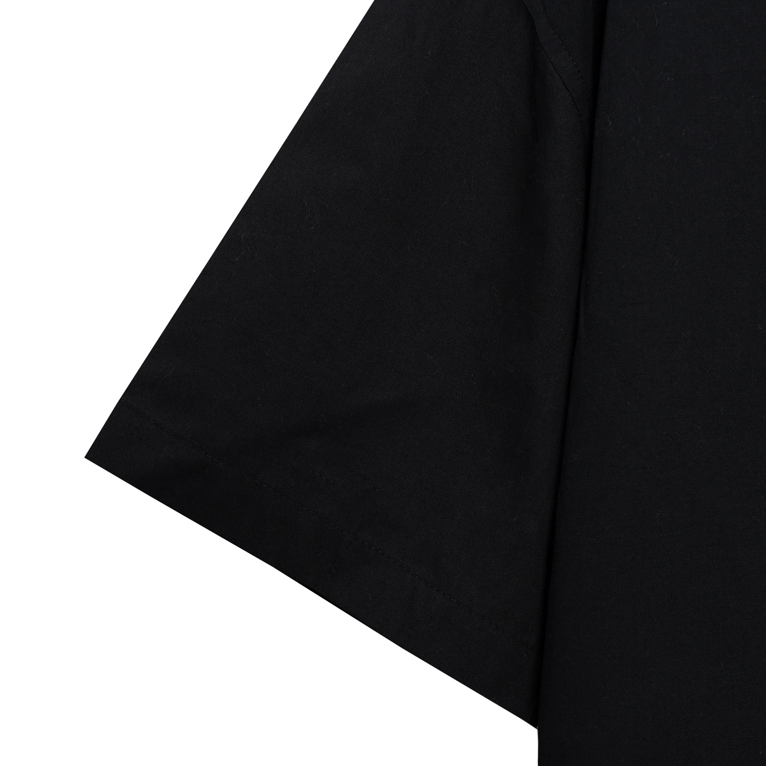 Noforty Project Oversize Colarless Shirt Ramsey Black
