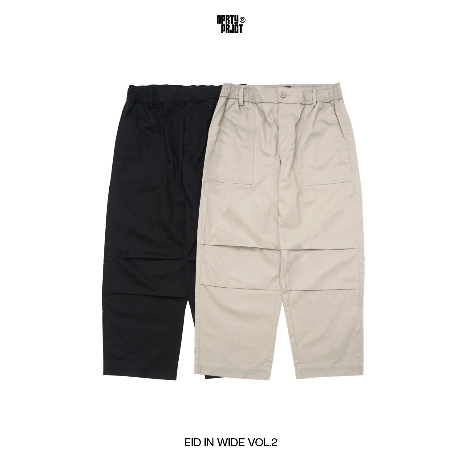 Noforty Project Oversize Long Baggy Pants Navara Beidge
