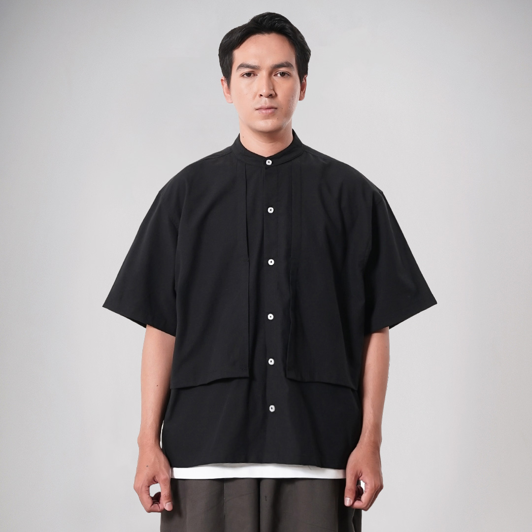 Noforty Project Oversize Koko Short Sleeve Valley Black